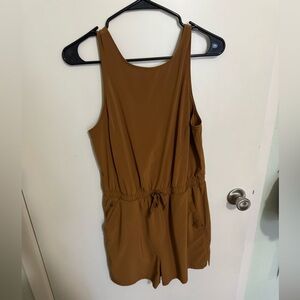 Gold All in Motion Romper